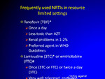 Frequently used NRTI