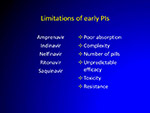 Limitations of early PIs