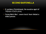 Second Bartonella