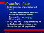  Predictive Value 