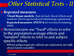 Other Statistical Tests 