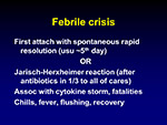 Febrile crisis