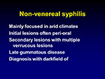 Non venereal syphilis