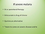 If severe malaria