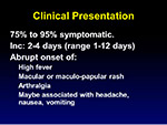 Clinical Presentation