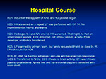 Hospital Course