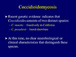  Coccidioidomycosis 