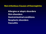  Non infectious Causes