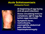 Acute Schistosomiasis