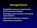  Strongyloidiasis 