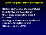 Lab testing