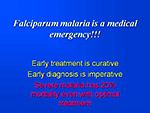 Falciparum malaria
