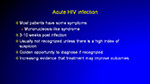 Acute HIV infection