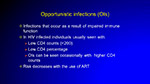 Opportunistic infections