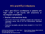  HTLV1 and HIV