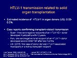 HTLV1 transmission
