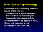 Scrub Typhus 