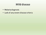 Mild disease