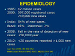  Epidemiology 