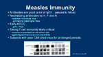 Measles Immunity