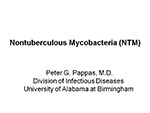  Nontuberculous Mycobacteria 