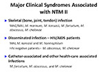  Major Clinical Syndromes 