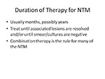 Duration of Therapy