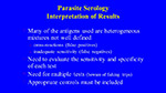 Parasite Serology