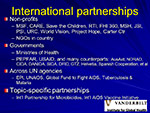 International partnerships