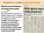 Negative media environmental