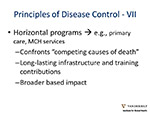  Principles of Disease Control 