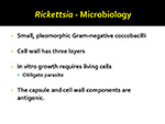  Rickettsia Microbiology