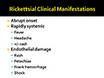 Clinical manifestations