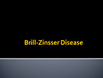 Brill Zinsser Disease