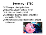 Summary STEC
