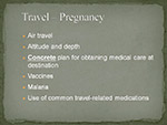 Travel Pregnancy