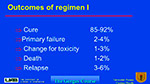 Outcomes of regimen I