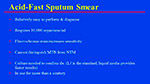 Acid Fast Sputum Smear
