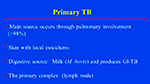 Primary TB
