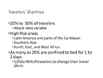  Travelers Diarrhea 