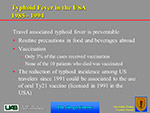  Typhoid fever 