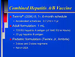 Combined Hepatits A B
