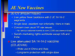 JE New Vaccines