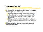 Treatment for BV