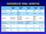 Features of Viral Hepatitis
