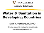  Water & Sanitation 