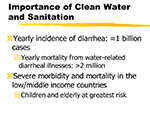 Importance of Clean Water