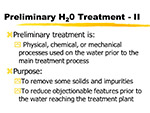  Preliminary H2O 
