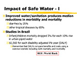 Impact of Safe Water