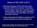 Status of YEL